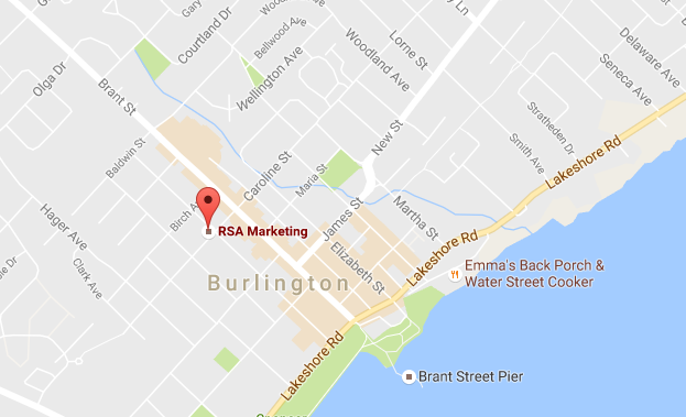 RSA Marketing Burlington office location