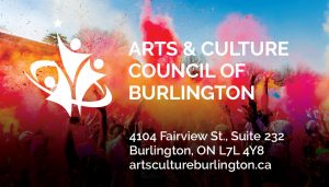 Arts and Culture Council of Burlington brand identity.