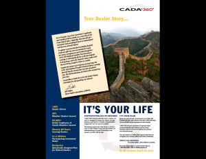 CADA Benefits 360 advert.