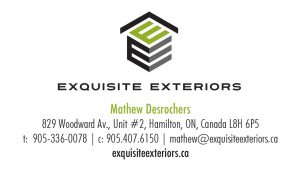 Exquisite Exteriors brand identity.