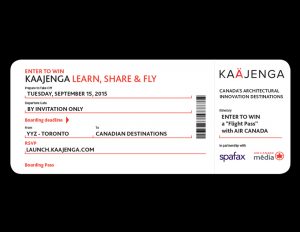 Kaajenga Air Canada flight pass