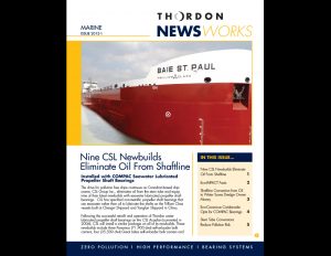 Thordon Bearings newsletter cover.