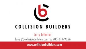 Collision Builders brand identity.