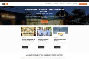 Burlington Museums Foundation website